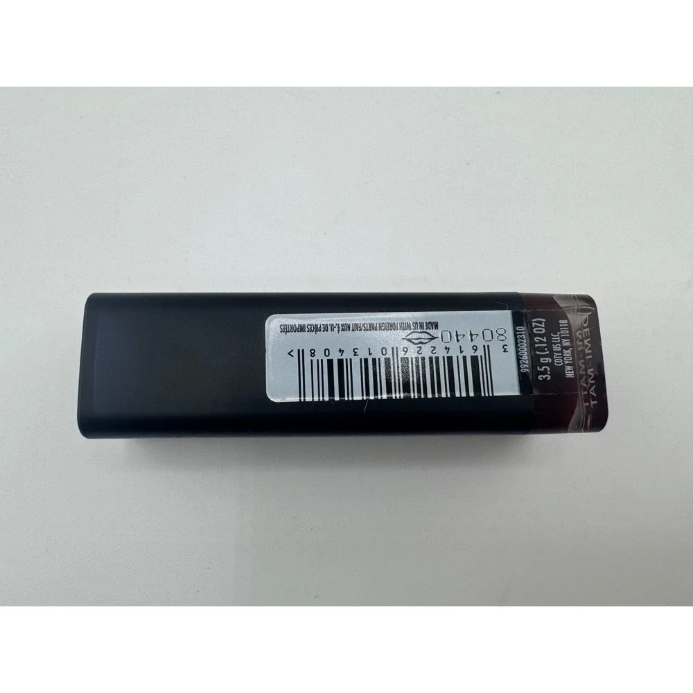 Covergirl Exhibitionist‎ Demi-Matte Lipstick 455 Infamous Deep Berry 0.12oz NEW
